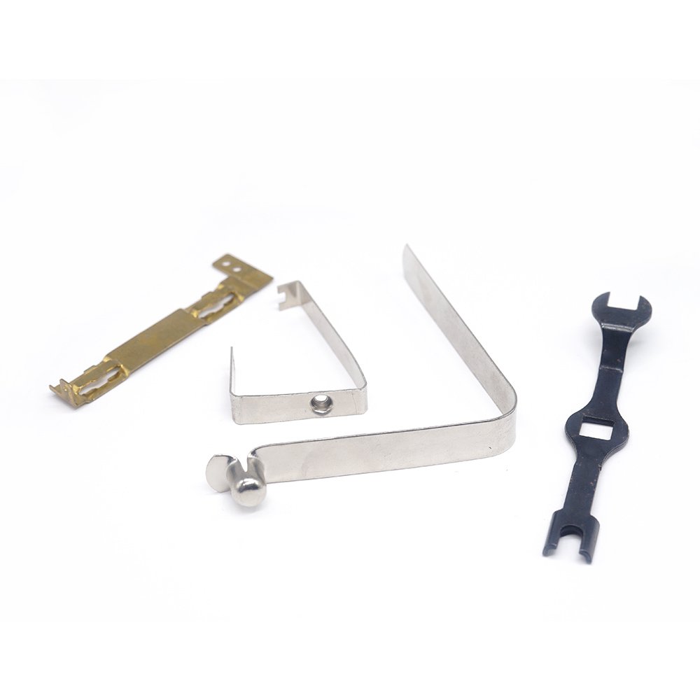 Custom Brass Copper Electric Contact Sheet Metal Fabrication Stamping Clips