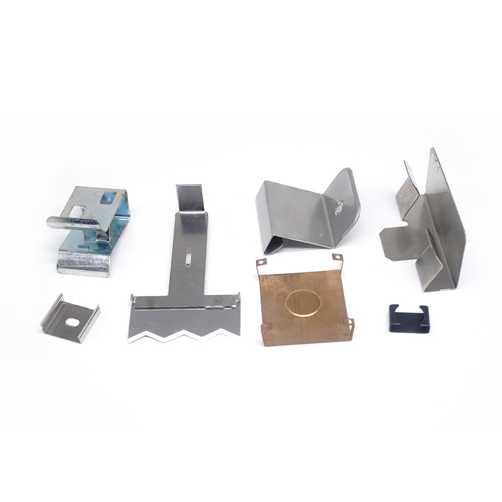 Custom Brass Copper Electric Contact Sheet Metal Fabrication Stamping Clips