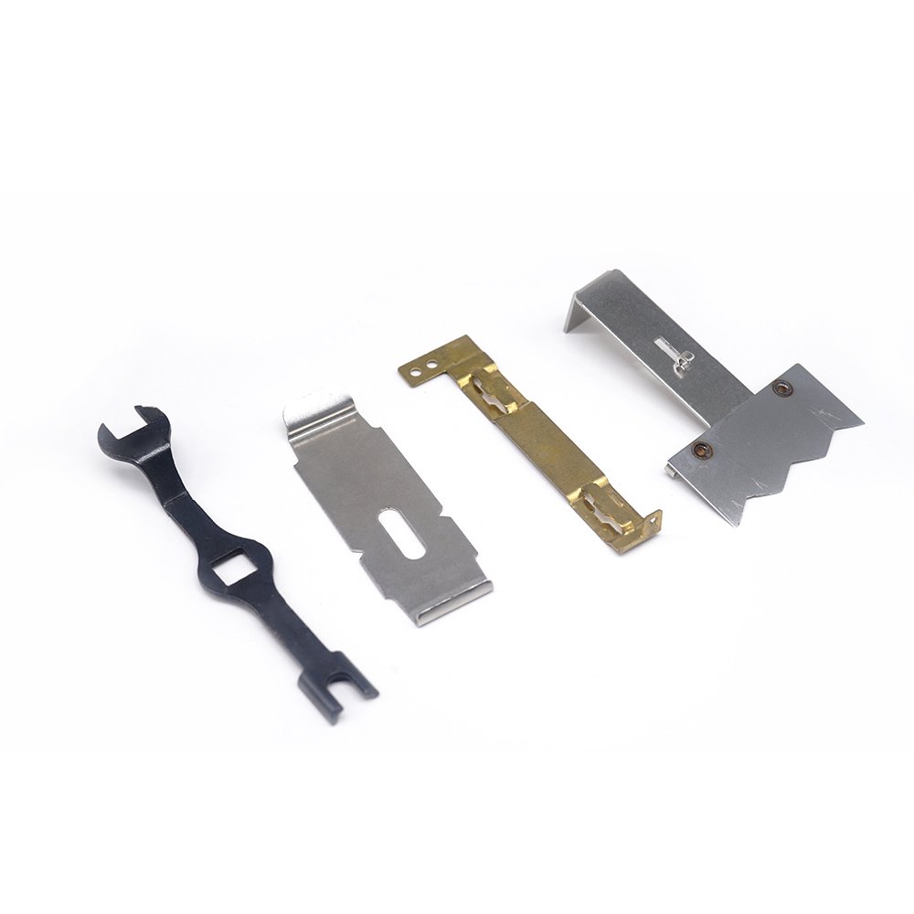 Custom Brass Copper Electric Contact Sheet Metal Fabrication Stamping Clips