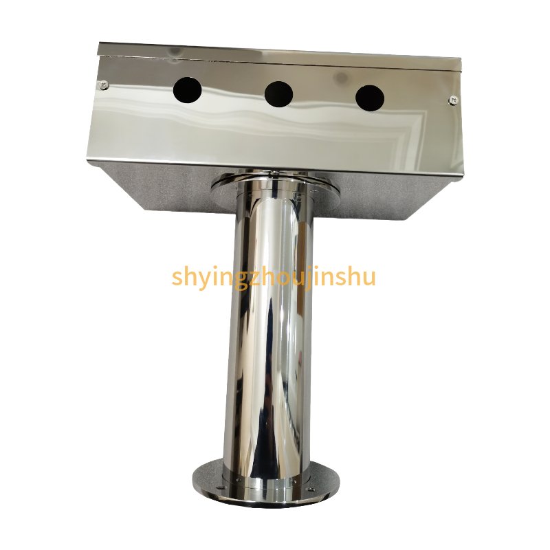 Brushed polished stainless steel parts sheet metal fabrication parts