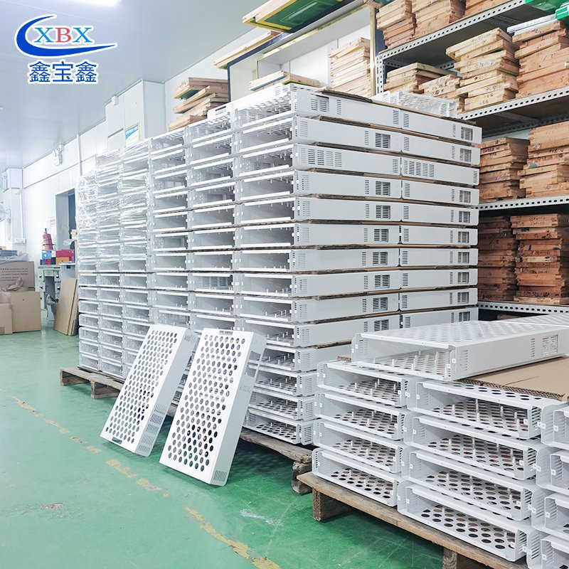 Custom Punching Working Processing Therapy Lamp Enclosure Sheet Metal Fabrication Metal Stamping Parts OEM Plant Lamp Enclosure