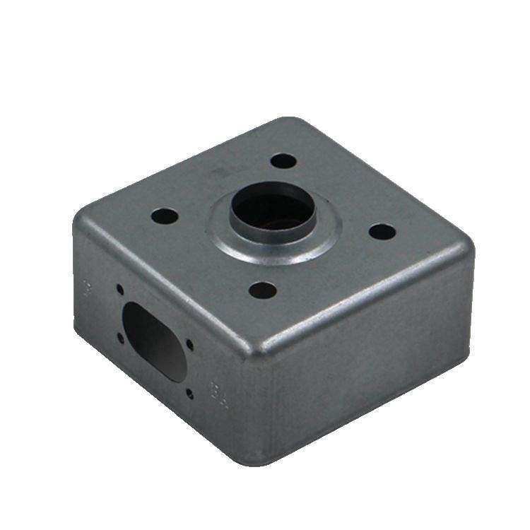 Industrial Sheet Metal Fabrication Services Aluminum Stainless Steel Bending Stamping Works Laser Cutting on Galvanized Steel