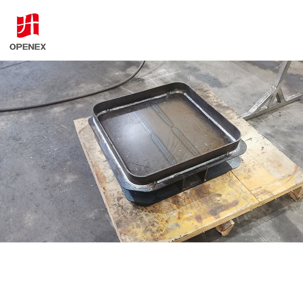 Bridge Structure Watertight Door Metal Fabrciation Carbon Steel Heavy Sheet Metal Steel Door Custom Cutting Bending Welding Part