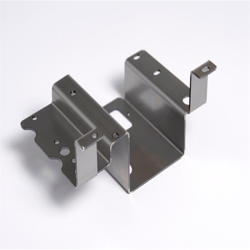 Custom Sheet Metal Fabrication Electrical Device Mounting Installation Stainless Steel Bracket