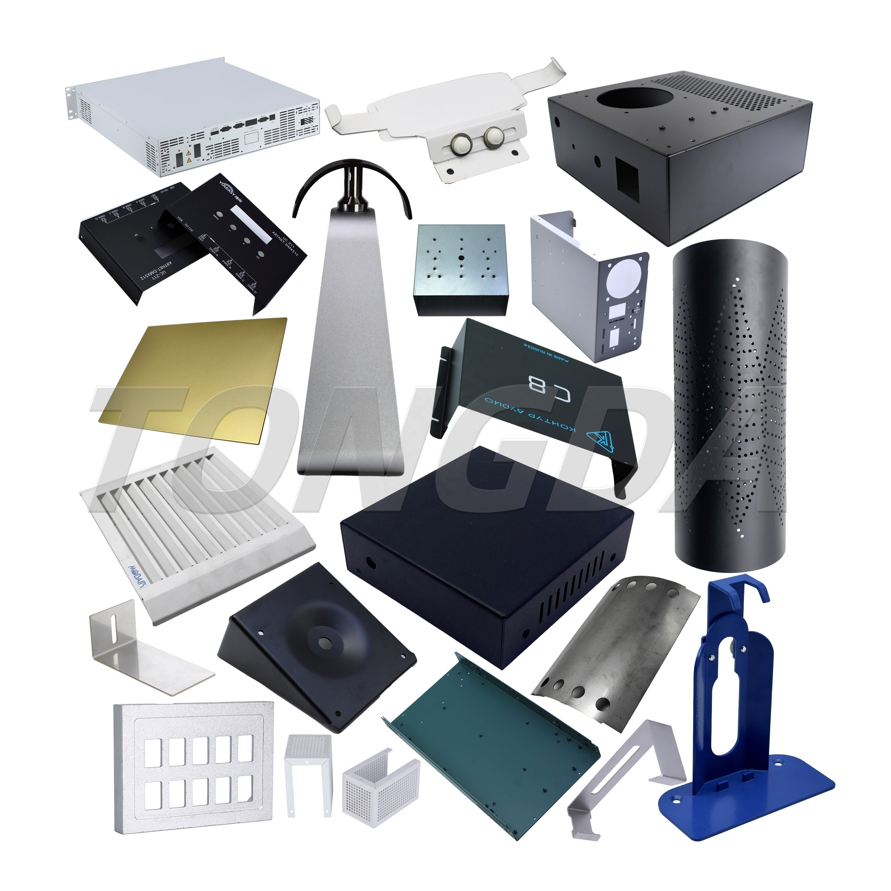 Customized Sheet Metal Fabrication Stamping Parts Sheet Part Carbon Sheet Metal Fabrication For enclosure metal box