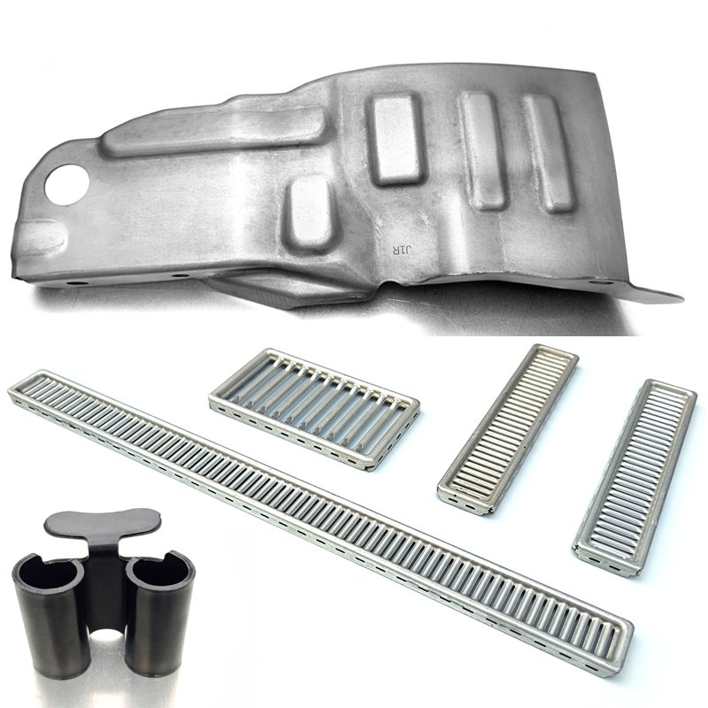 Custom Aluminium Stamping Parts Laser Cutting Bending Welding Assembly Service Sheet Metal Enclosure Sheet Metal Fabrication