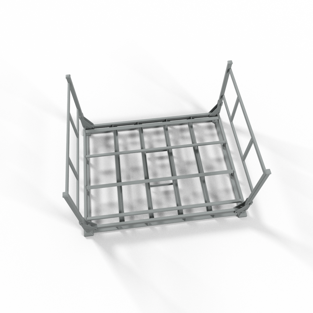 OEM Customization Foldable Heavy Duty Logistic Transfer Pallet Sheet Metal Fabrication Hardware Parts