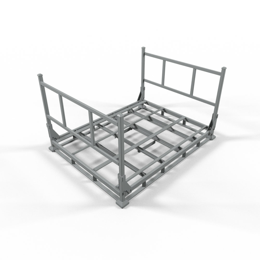 OEM Customization Foldable Heavy Duty Logistic Transfer Pallet Sheet Metal Fabrication Hardware Parts