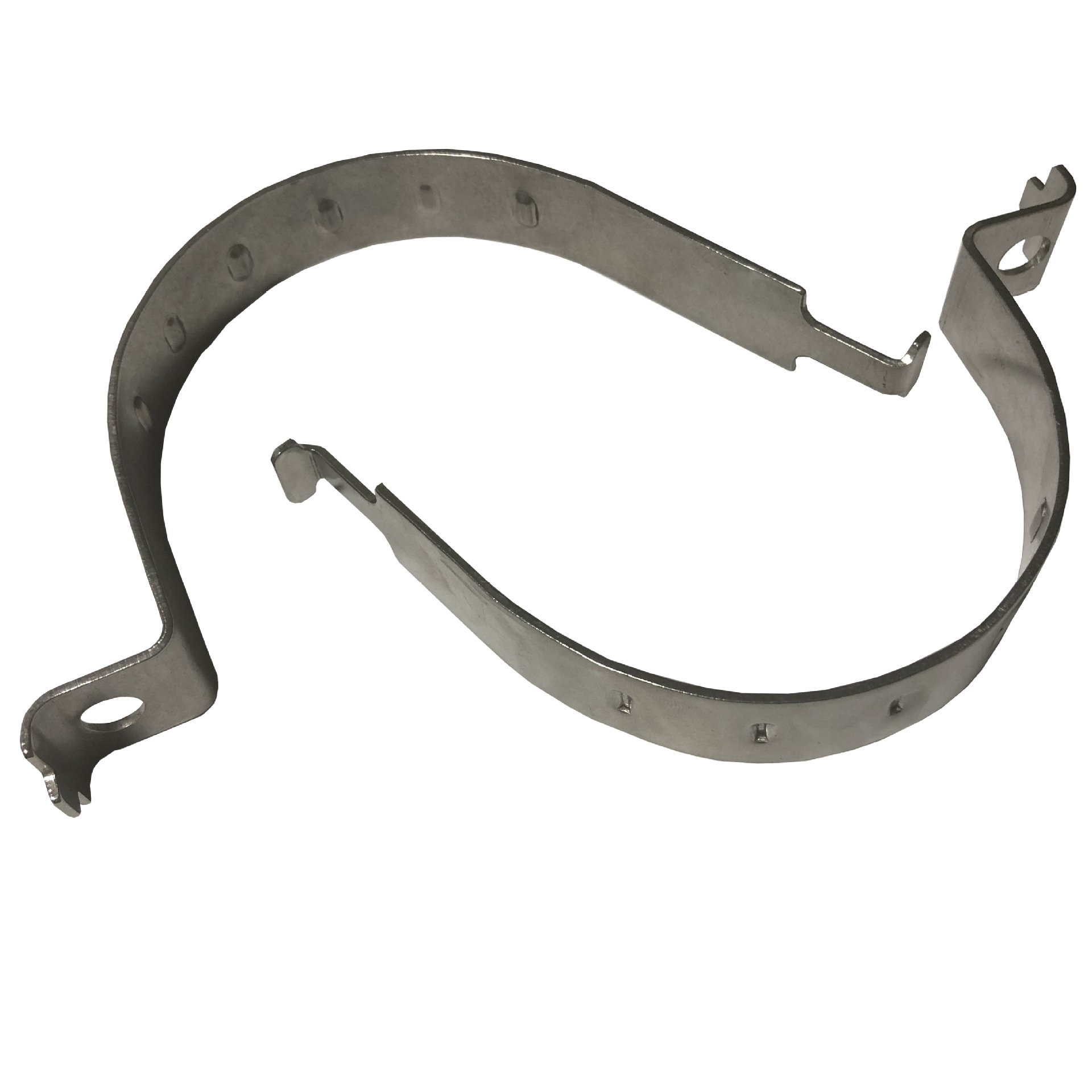 Aluminum Sheet Metal Fabrication Bent and Formed Stamped Parts Sheet Metal Processing Process