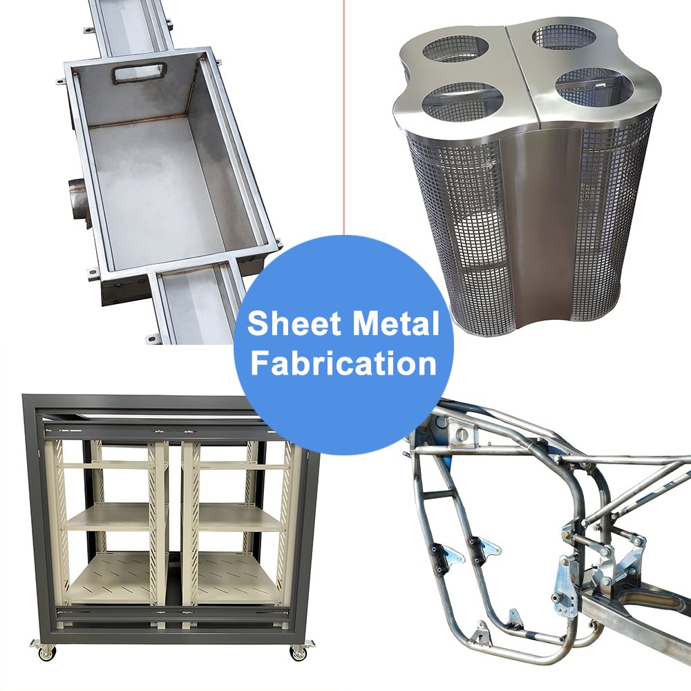 100% Foreign Trade Factory OEM sheet metal fabrication anti-rust coating metal processing services stainless steel enclosure
