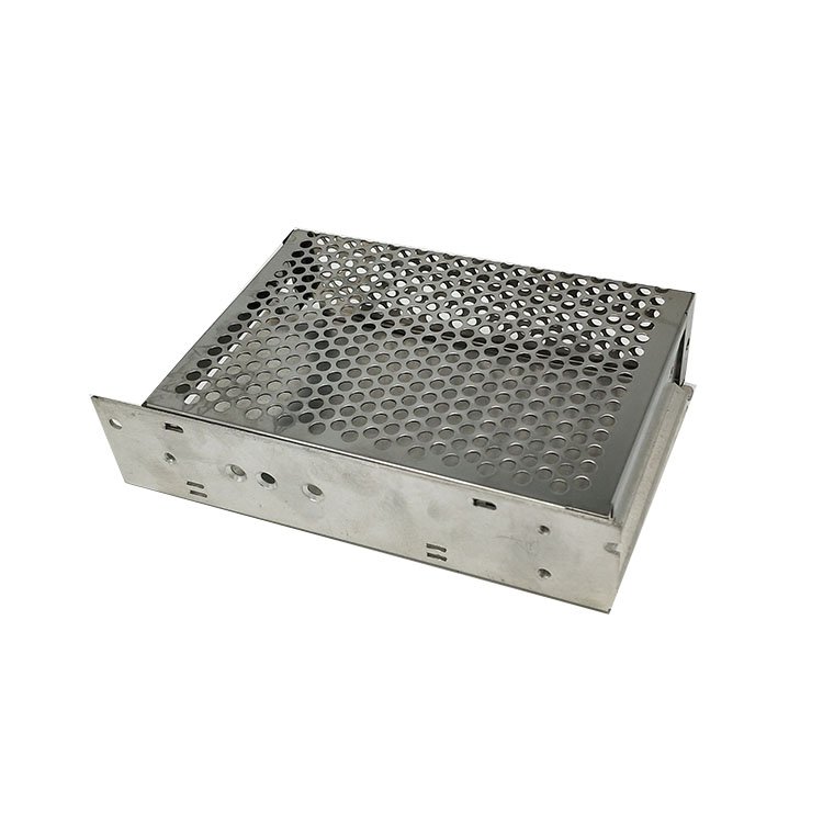 Custom sheet metal fabrication laser cutting bending stainless steel enclosure parts
