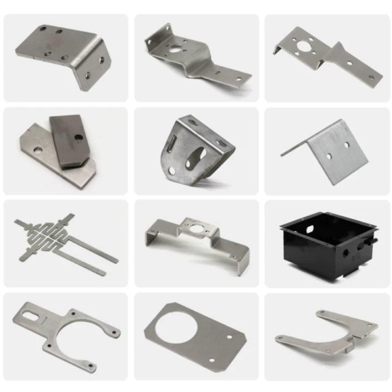 Custom Metal Parts Bending and Stamping Aluminum and 304 Stainless Steel Laser Cutting Services Sheet Metal Fabrication