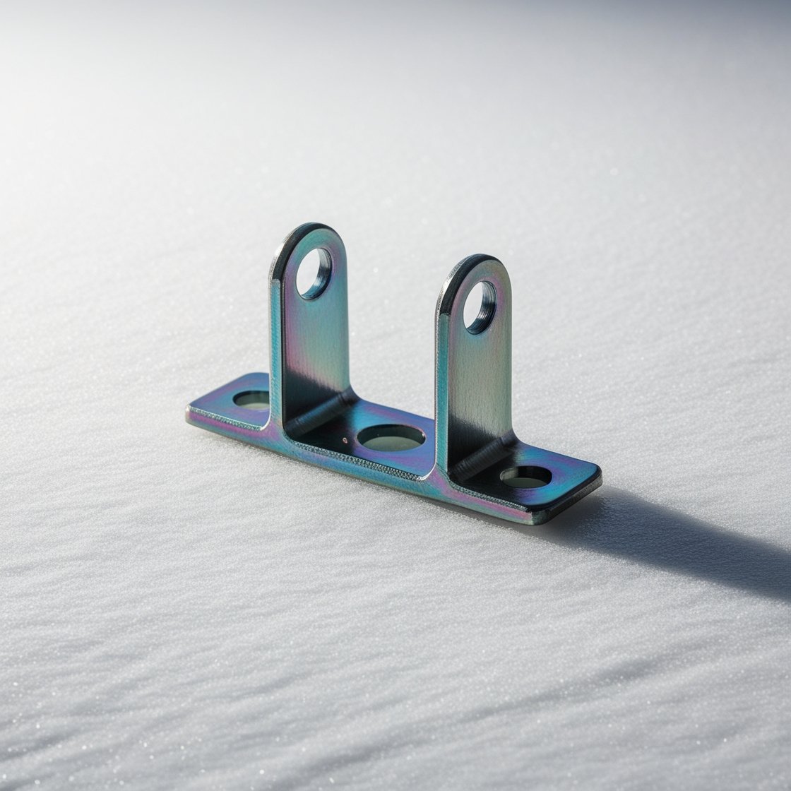 Custom Sheet Metal Fabrication Zinc Plated Steel Bracket Furniture Parts Metal Stamping Parts