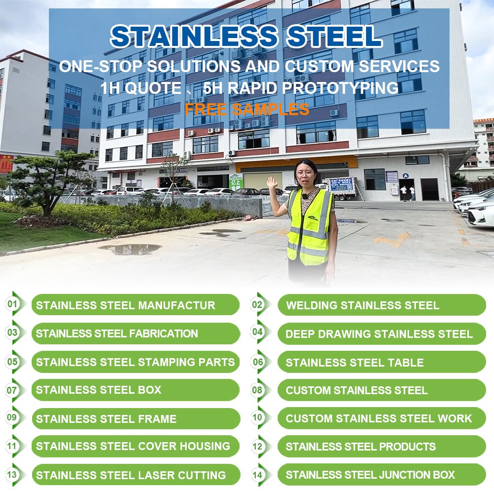 Custom Sheet Metal Fabrication Services for Industrial and Commercial Use Precision Bending Welding Stainless Steel Products