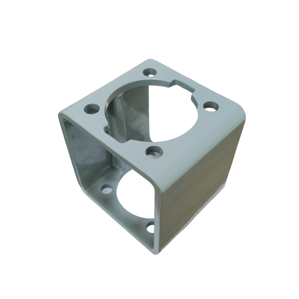 Customized Stainless Steel Stamping PVC Ball Valve Bracket Corrosion Resistance Petrochemical Use Sheet Metal Fabrication