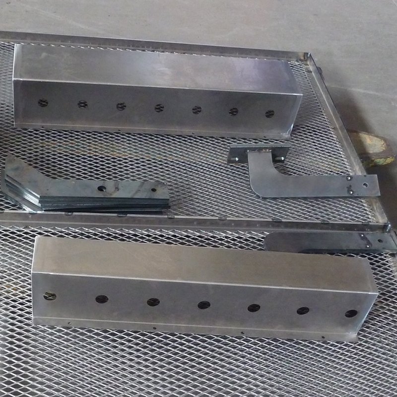 stainless steel part steel plate welding polishing cutting bending service sheet metal fabrication custom