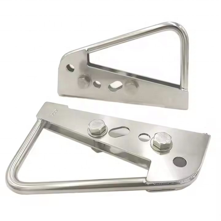 Custom Sheet Metal Fabrication Laser Cutting Welding Services Stainless Steel Rod Bending Part Heavy Duty Boat Latch Snare