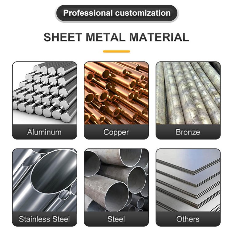 DAUSUN Oem Custom Precision Sheet Metal Fabrication Parts Sheet Metal Aluminium Stainless Steel Parts