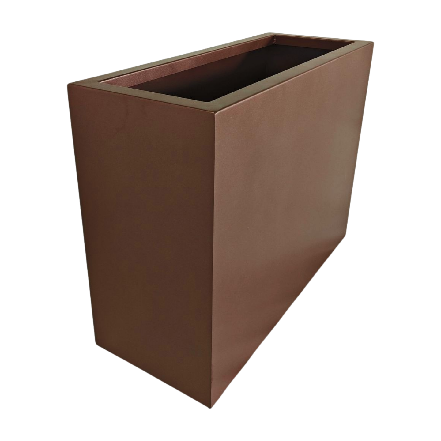 Large Modern Rectangular Flower Pots Outdoor Decorative Planters & Pots Sheet Metal Fabrication