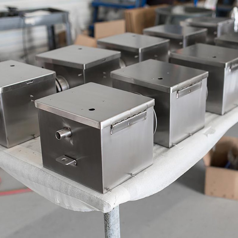 Custom Bending Stamping Works Welding Service Enclosure Box Processing Parts Stainless Aluminium Steel Sheet Metal Fabrication