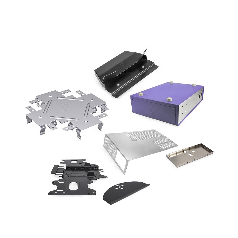 Custom Sheet Metal Fabrication Bending Metal Parts Laser Cutting Bending Sheet Metal Fabrication Custom Stamping Cover Parts