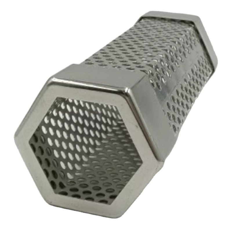Customized Sizes BBQ Grill Smoker Tube Smoker Box Custom Sheet Metal Fabrication Aluminum Steel Stainless Steel Fabrication