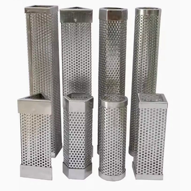 Customized Sizes BBQ Grill Smoker Tube Smoker Box Custom Sheet Metal Fabrication Aluminum Steel Stainless Steel Fabrication