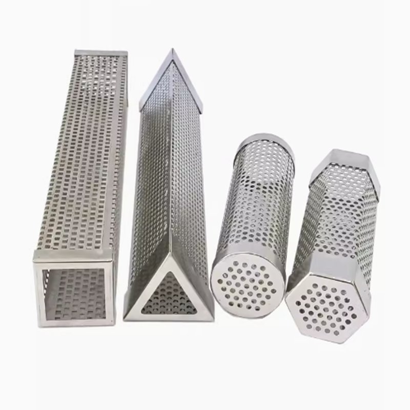 Customized Sizes BBQ Grill Smoker Tube Smoker Box Custom Sheet Metal Fabrication Aluminum Steel Stainless Steel Fabrication