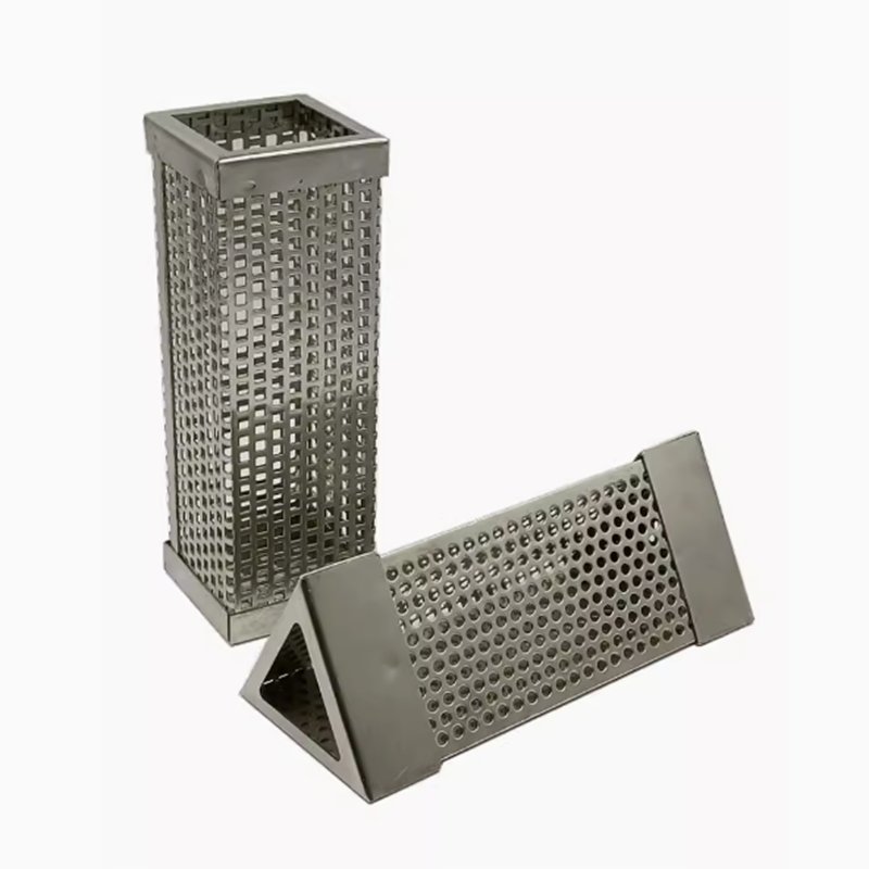 Customized Sizes BBQ Grill Smoker Tube Smoker Box Custom Sheet Metal Fabrication Aluminum Steel Stainless Steel Fabrication