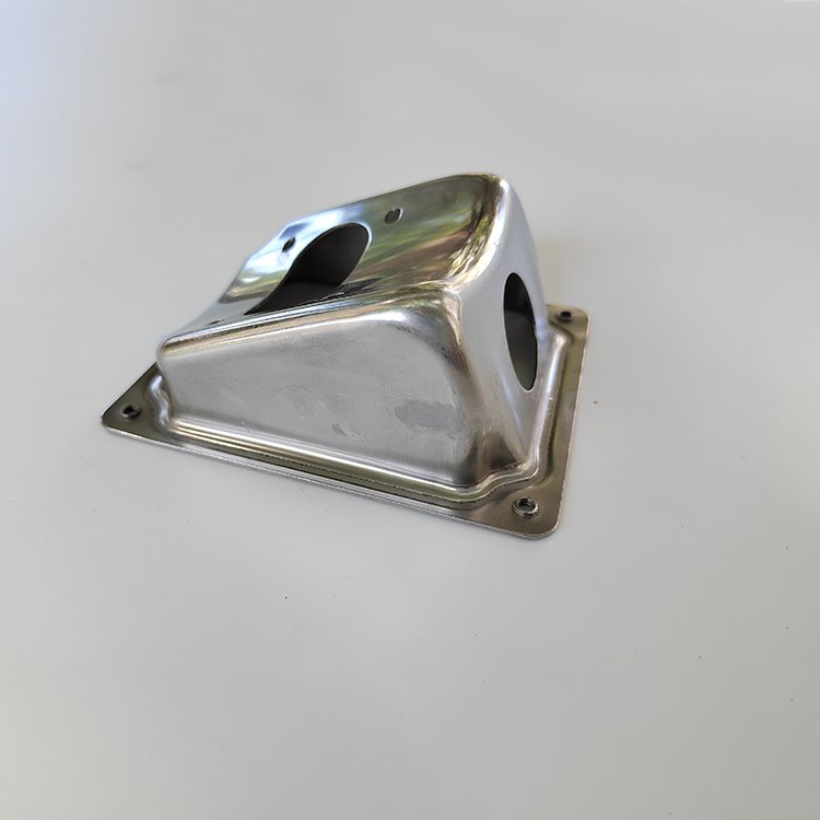 custom oem deep drawn stamping parts process enclosure sheet metal fabrication