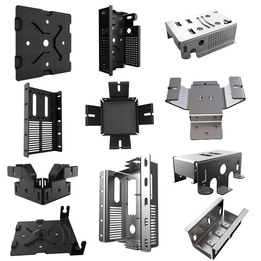 Custom Sheet Metal Fabrication Enclosures Chassis Stainless Steel Sheet Metal Enclosures Box Electrical Aluminum Enclosure