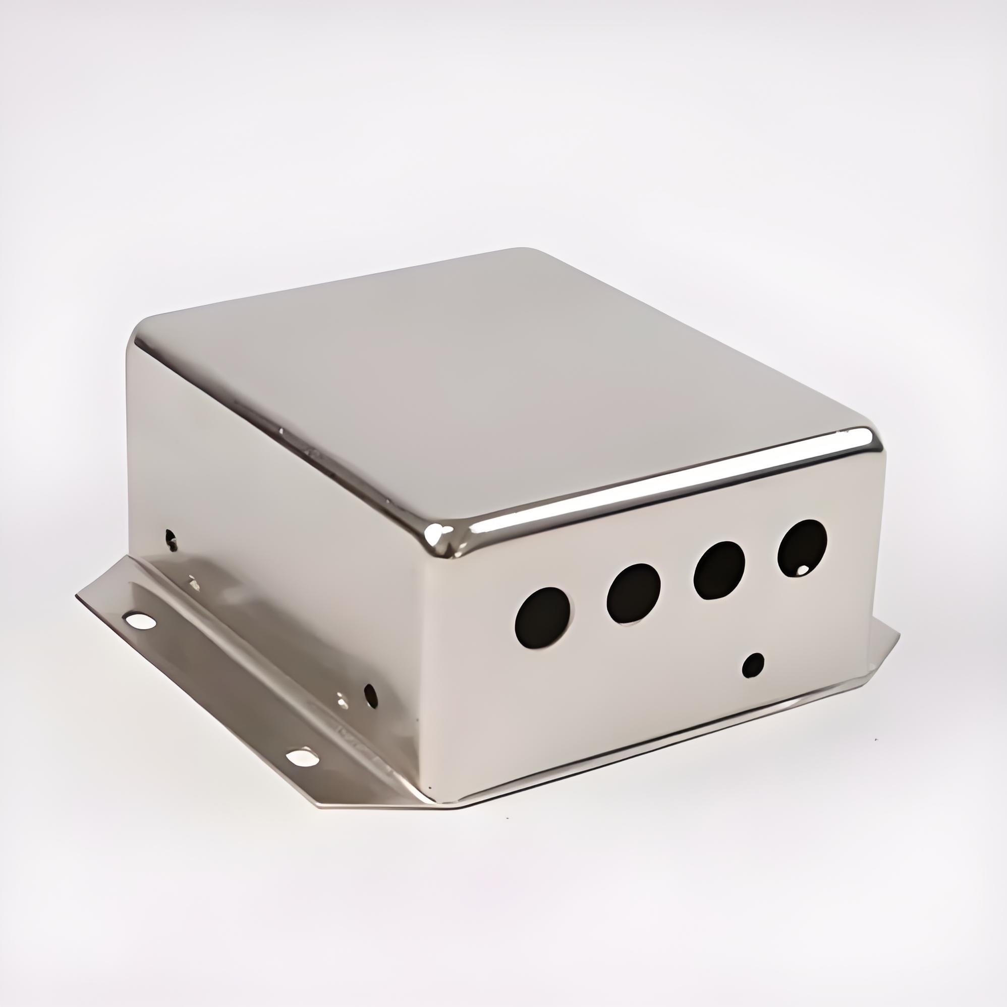 Custom Waterproof Aluminum Or Iron Battery Box Case Electronic Enclosure Sheet Metal Fabrication