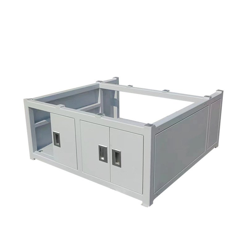 Custom Heavy steel material industrial structure welding metal shell frame sheet metal fabrication service