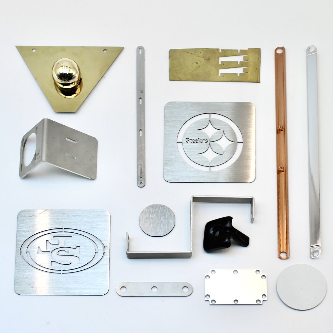 aluminum stamping cnc bending sheet metal process bending stamping sheet metal mechanical parts sheet metal fabrication