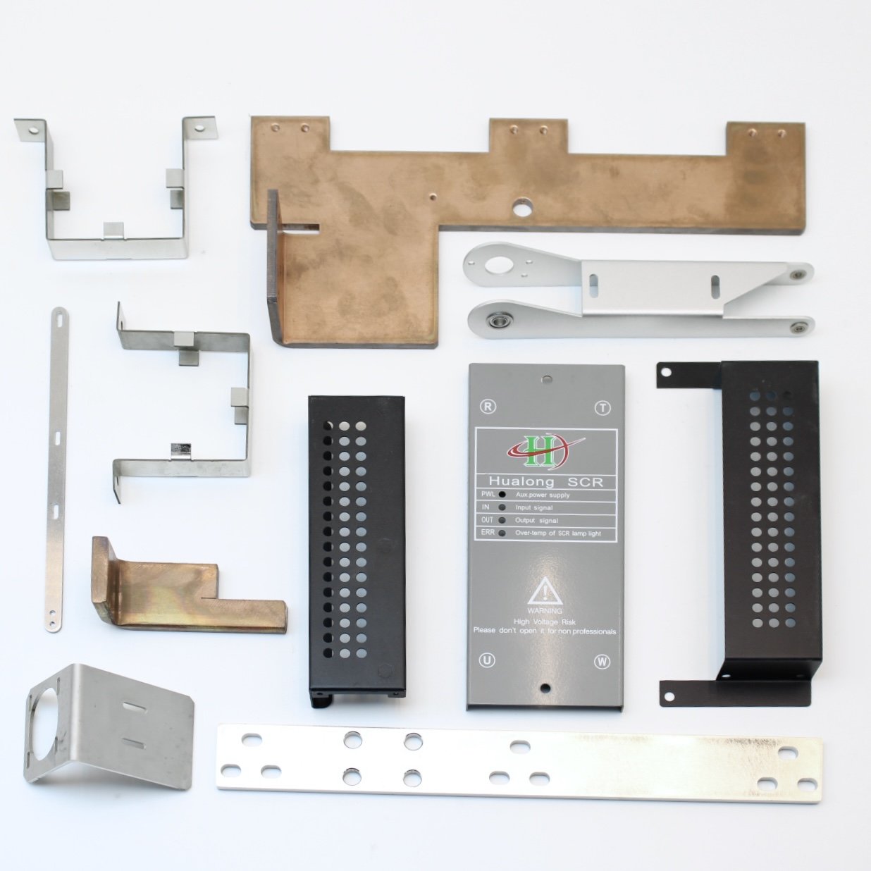 aluminum stamping cnc bending sheet metal process bending stamping sheet metal mechanical parts sheet metal fabrication