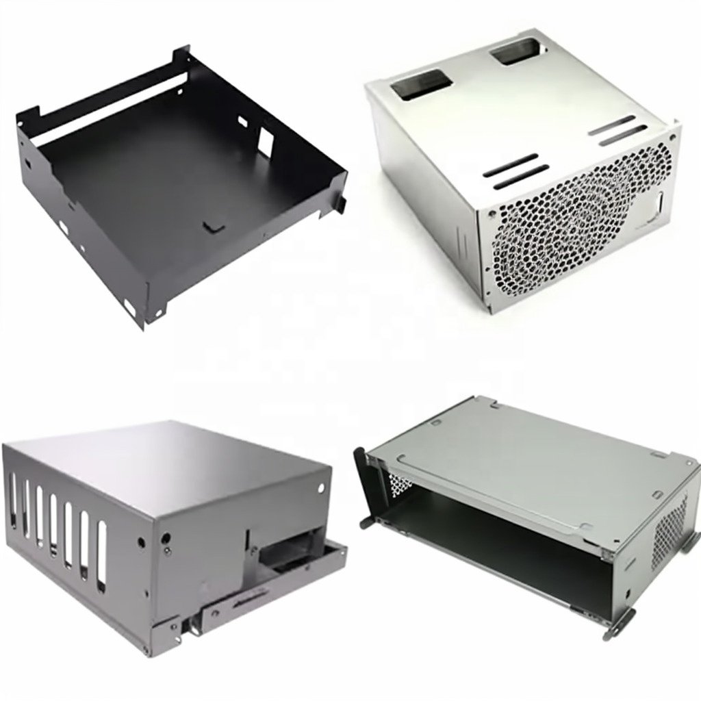 Custom Laser Cutting Bending Cabinet Enclosure aluminum box Chassis Sheet Metal Fabrication