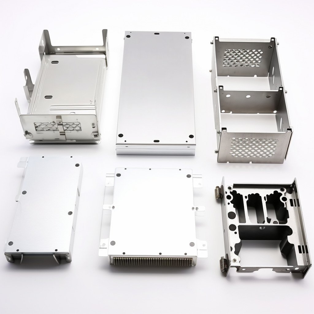 Custom Laser Cutting Bending Cabinet Enclosure aluminum box Chassis Sheet Metal Fabrication