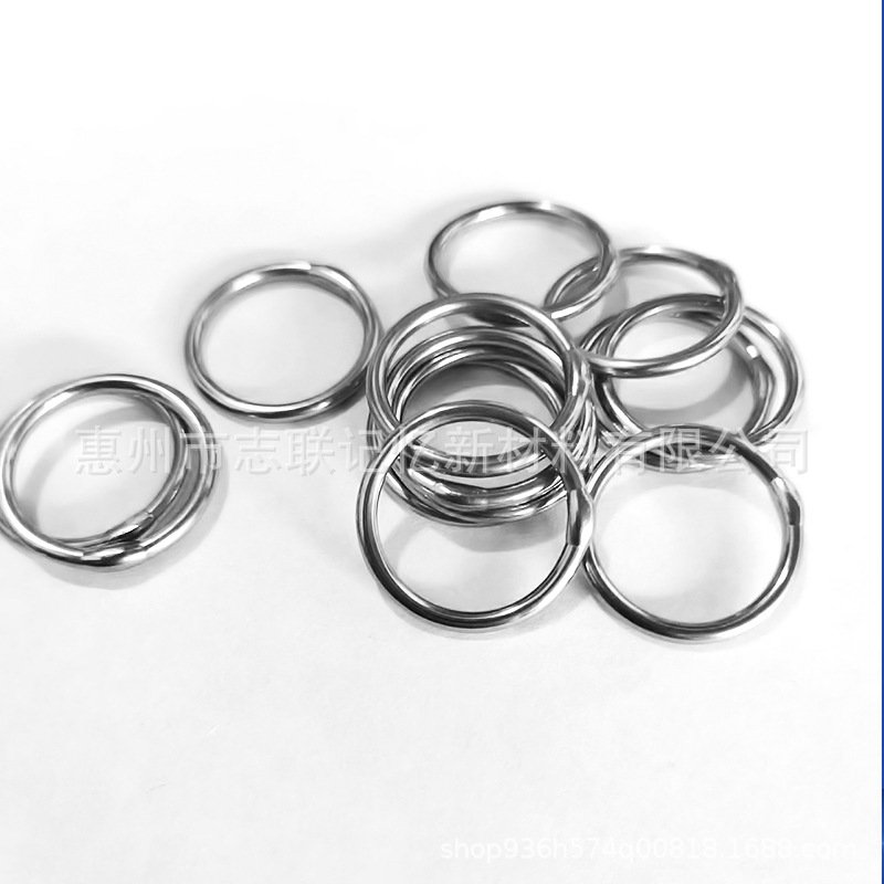 Wholesale Nickinino Memory Alloy Products Nickel Titanium Memory Alloy Ring Sheet Metal Fabrication from Manufacturers