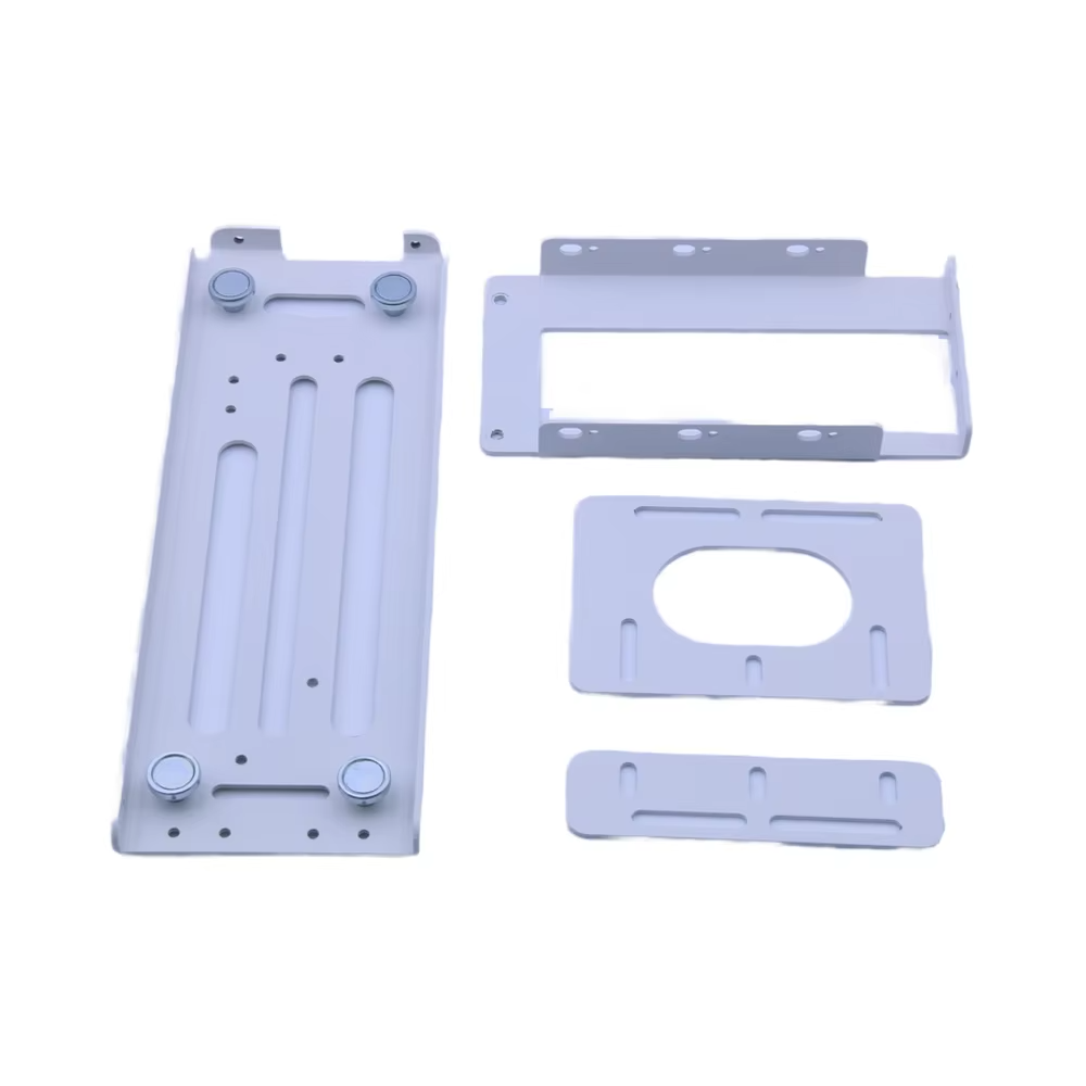 2.5-Inch SSD 3.5-Inch HDD Desktop Hard Disk Rack Tinned Steel Plate Conversion Bracket Double-Layer Sheet Metal Fabrication