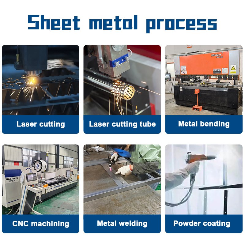 Custom Bending Part Stainless Steel Parts Welding Bending Stamping Services Sheet Metal Fabrication