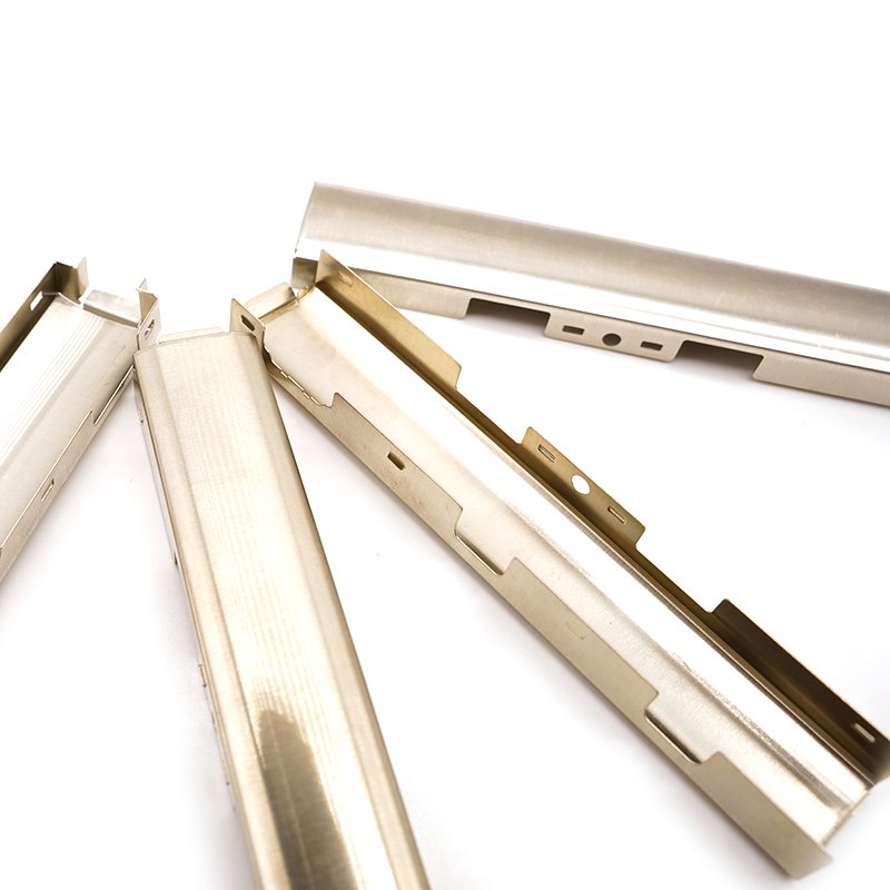 Customized Laser Cut Sheet Metal Fabrication Bending Parts High Quality White Copper Stamping Accessories Made in China