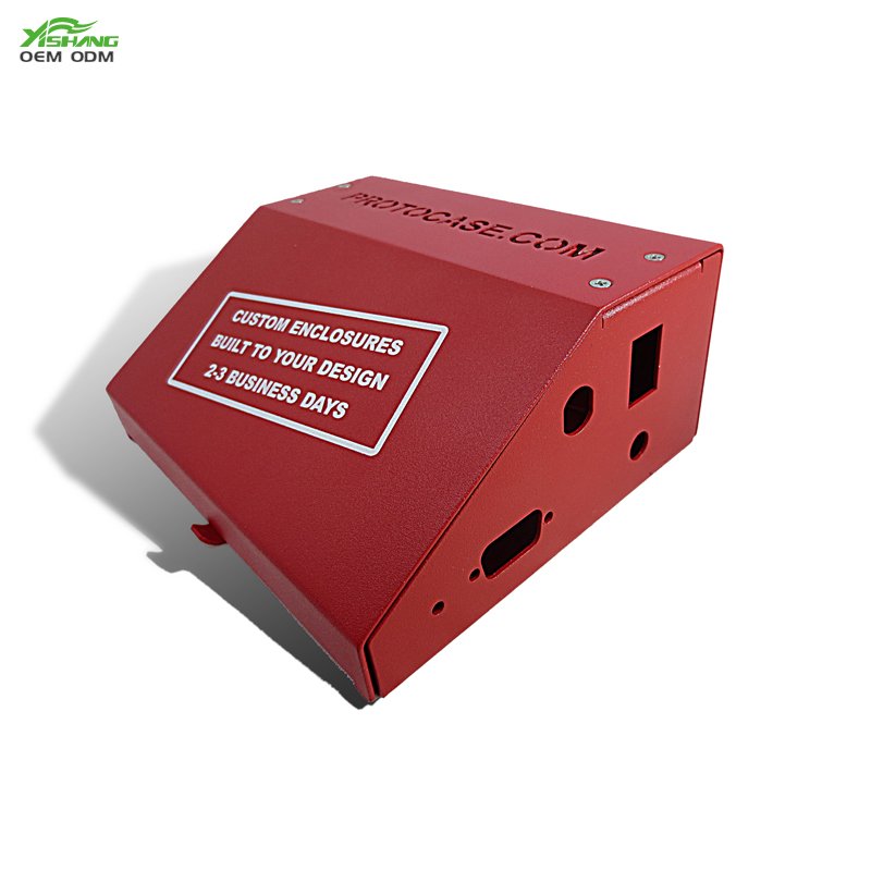 Custom waterproof electrical shell box enclosure case Bending welding stamping fabricator with sheet metal fabrication