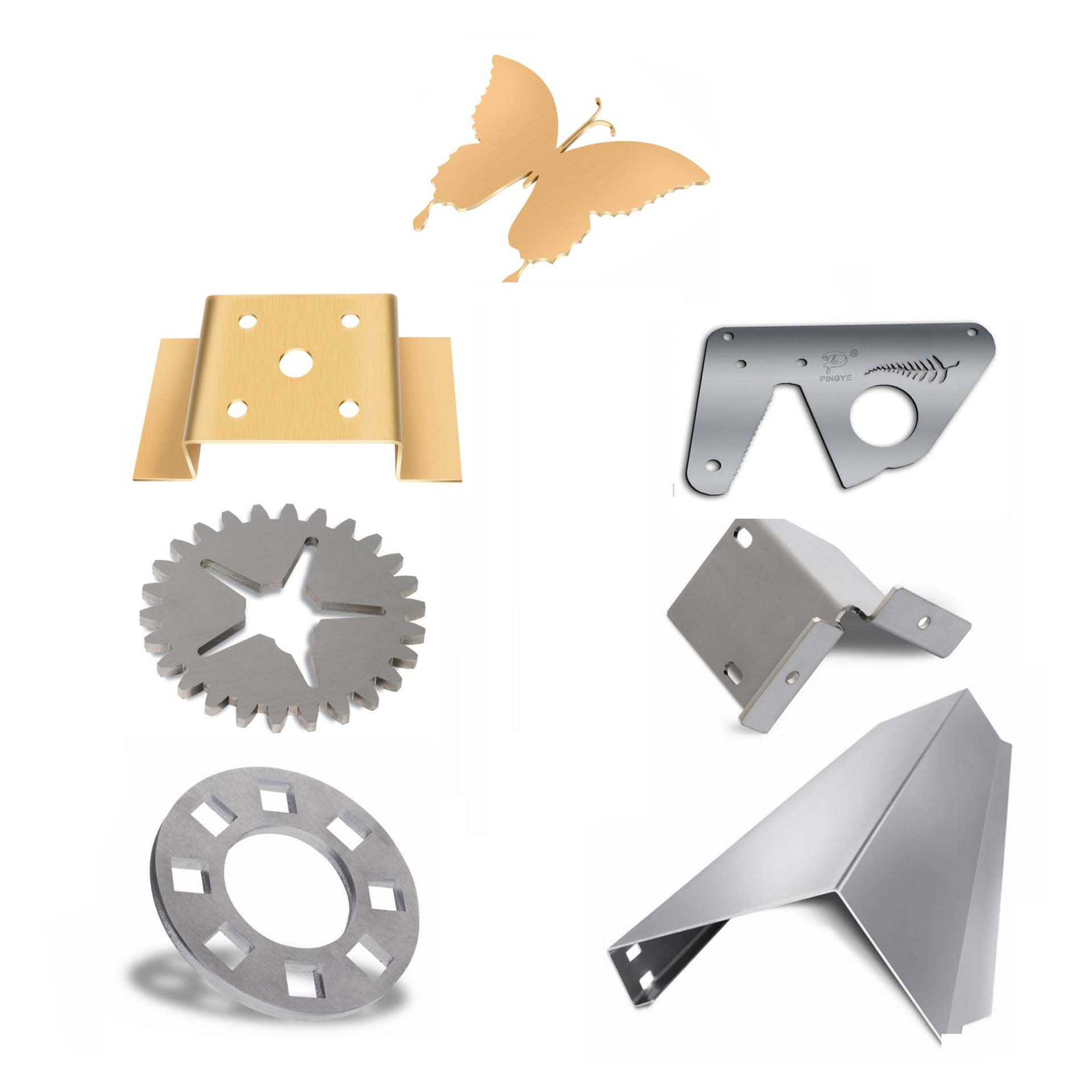 oem Custom Sheet Metal Stamped Stamping Process Parts Laser Cutting Bending Stamping Sheet Metal Fabrication Parts