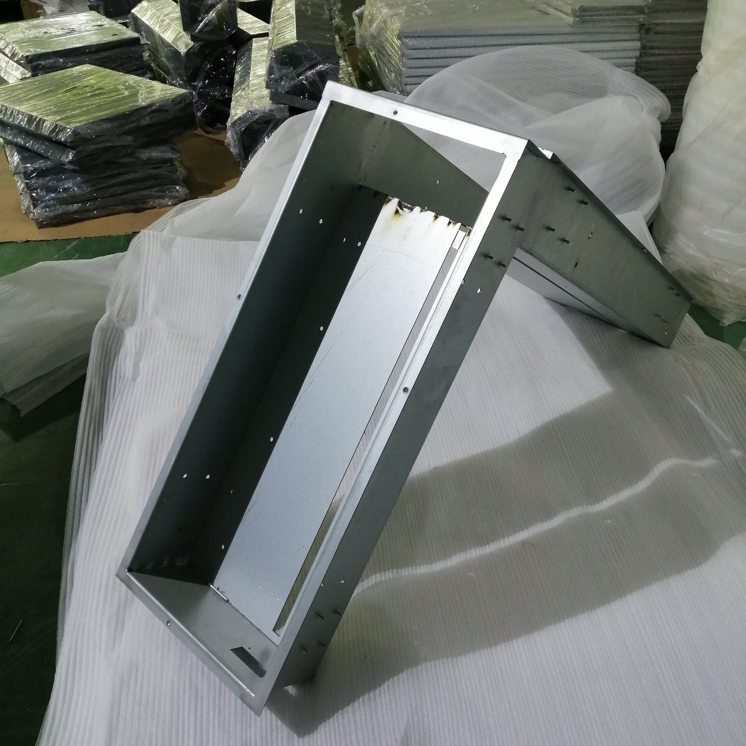 Custom Metalwork Laser Cutting Metal Stamping Parts Sheet Metal Bending Machine Processing Service