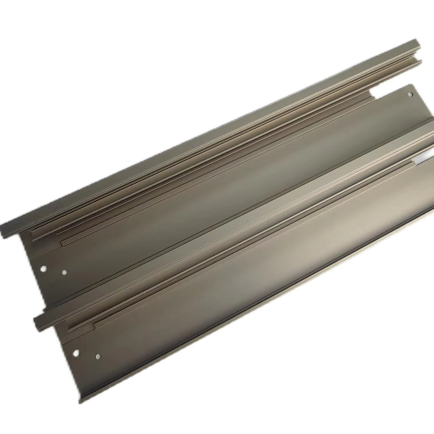 White aluminium profile light cnc machining service metal sheet fabrication curved led profile aluminium