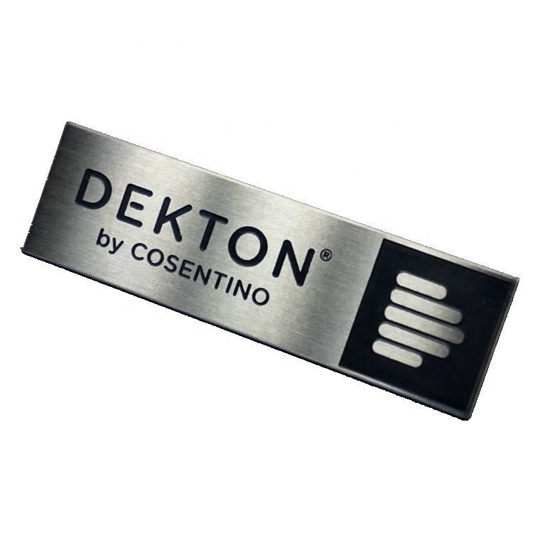 Sheet Metal Fabrication Anodized Engraving Stainless Steel Logo Aluminum Custom Brand Name Plate Metal Nameplate