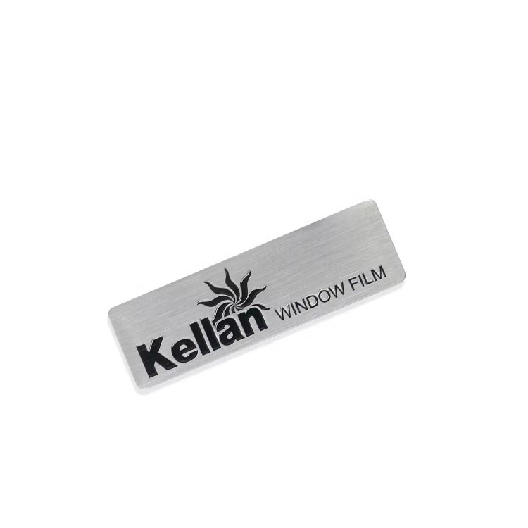 Sheet Metal Fabrication Anodized Engraving Stainless Steel Logo Aluminum Custom Brand Name Plate Metal Nameplate