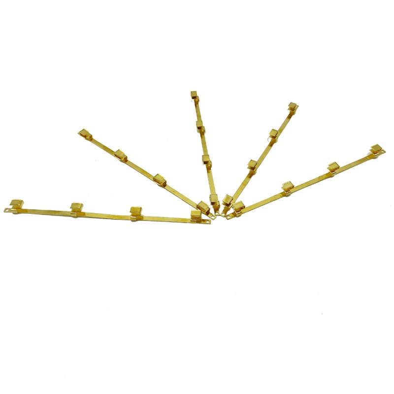 Custom Brass Stamping Parts Brass Connector Sheet Metal Fabrication