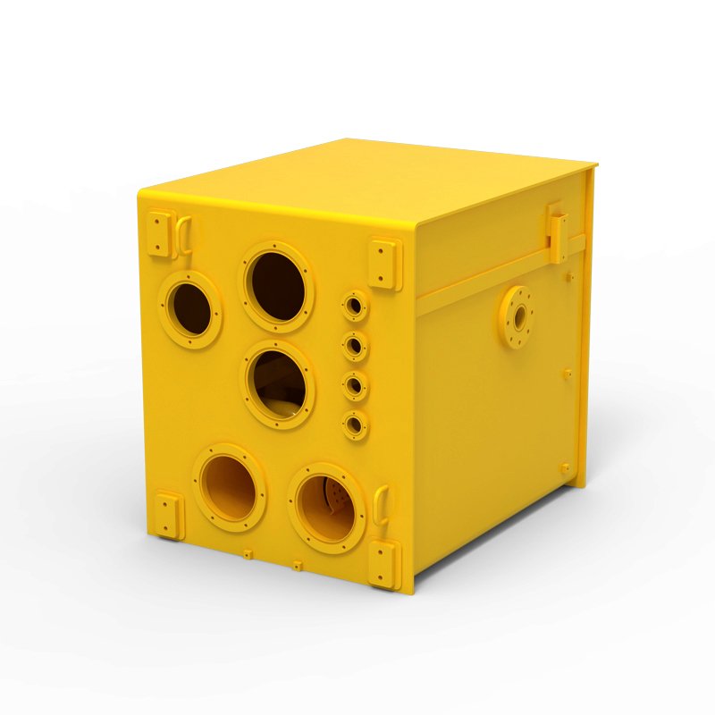 Factory Custom Sheet Metal Fabrication Painting Welding Laser Cutting Steel BOX Cabinet Cans Tank Fabrication