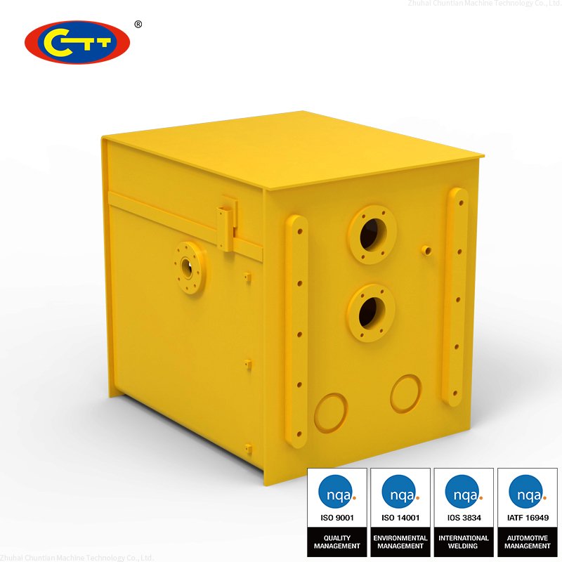 Factory Custom Sheet Metal Fabrication Painting Welding Laser Cutting Steel BOX Cabinet Cans Tank Fabrication